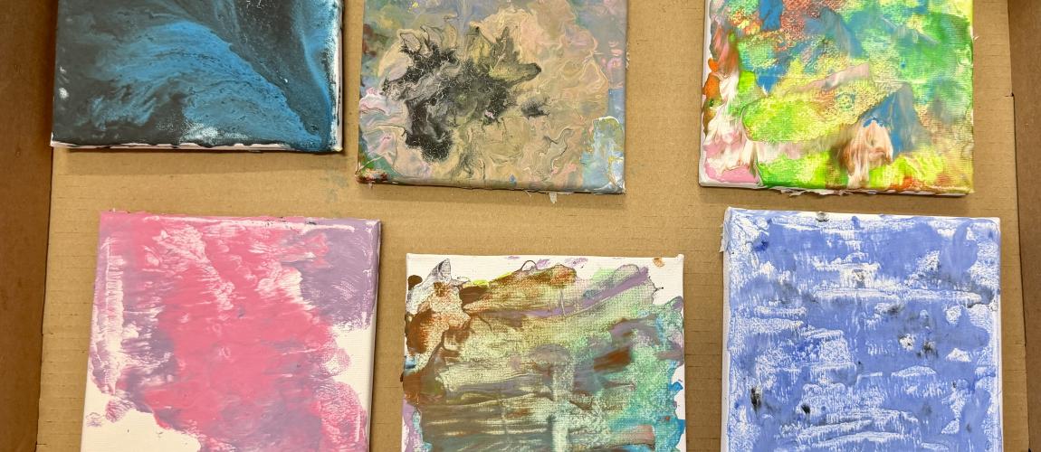 abstraktní malování 