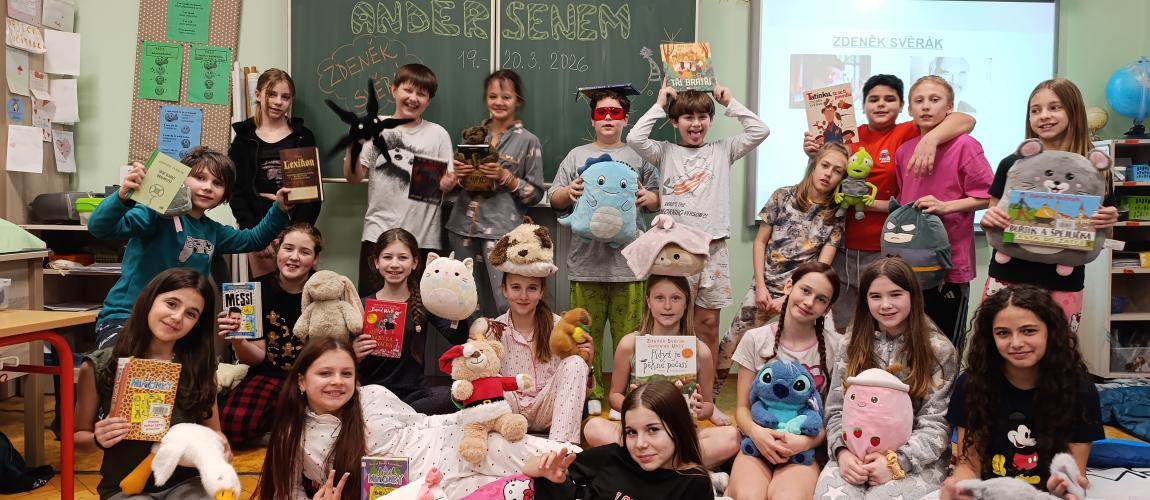 Noc s Andersenem u páťáků 