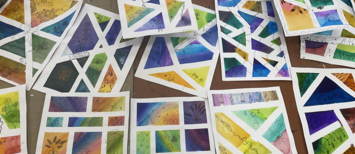 Galerie na schodech II. 